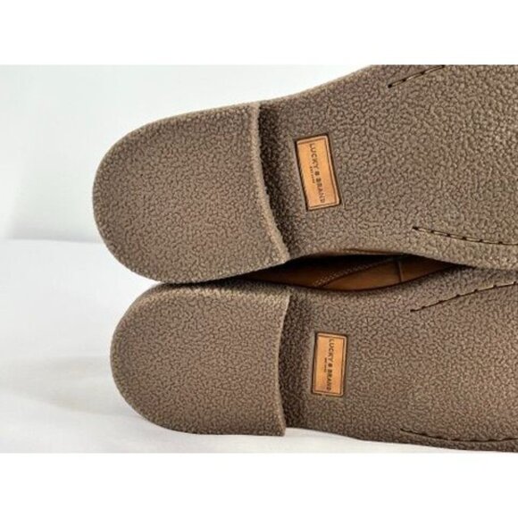 Lucky Brand Men’s Chukka Boots Size 13 Brown Waxed leather Weathered Distressed - Picture 15 of 16